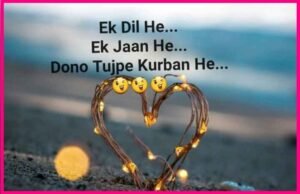 Love Shayari in English
